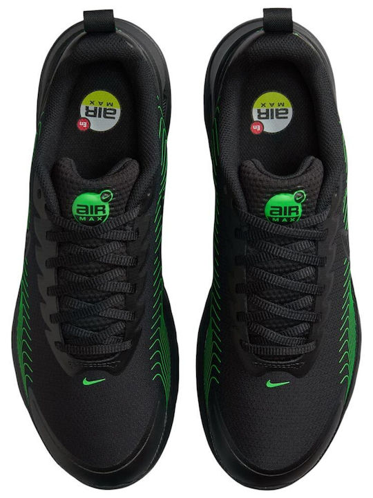 Air Max Nuaxis Sneakers Black / Black-green Strike-black