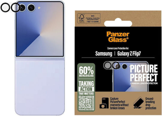 PanzerGlass PicturePerfect Camera Protection Tempered Glass Transparent for the Samsung Galaxy Z Flip7