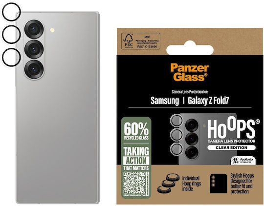 PanzerGlass Hoops Προστασία Κάμερας Tempered Glass Διάφανο για το Samsung Galaxy Z Fold7