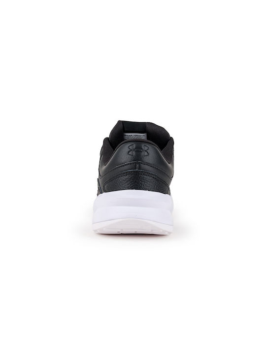 Edge Leather Sport Shoes Training Black