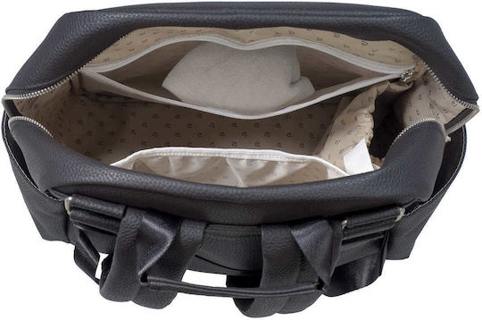 Pasito a Pasito Diaper Bag London Black 35x38x16cm.