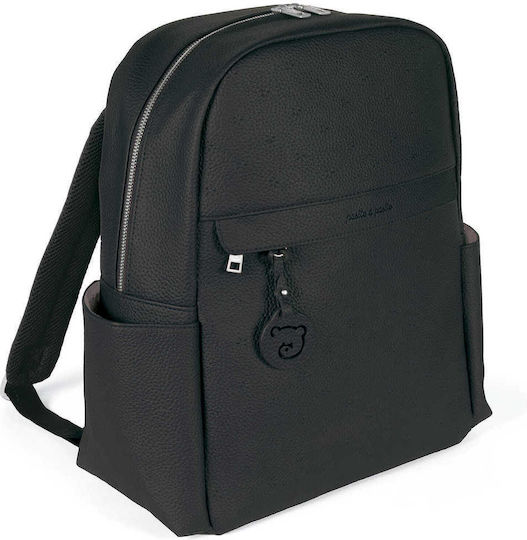 Pasito a Pasito Diaper Bag London Black 35x38x16cm.