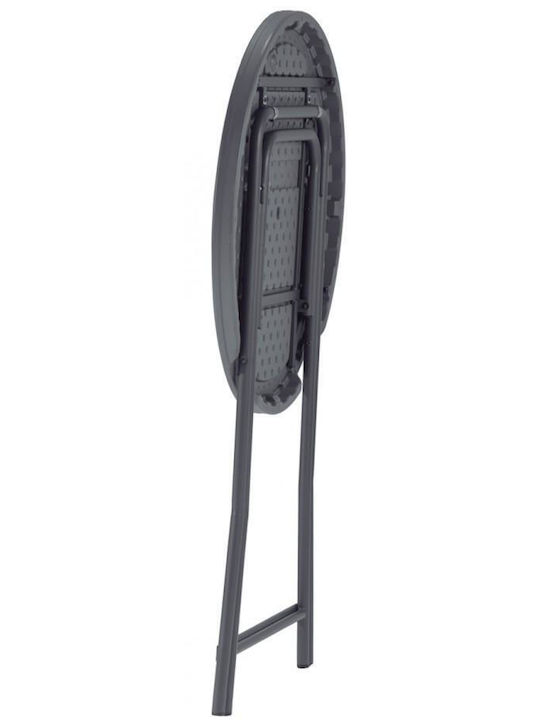 Tisch Bar für kleine Außenbereiche Zusammenklappbar Cocktail 80 81x81x110cm