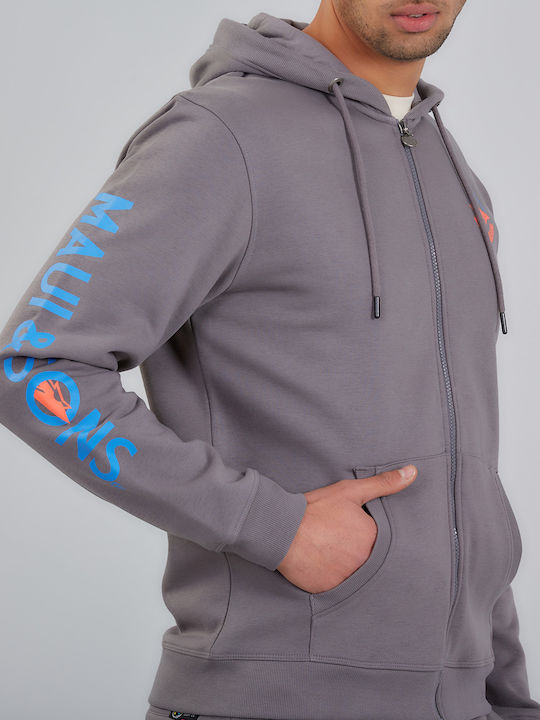 Nathan Hanorac cu Glugă Gray