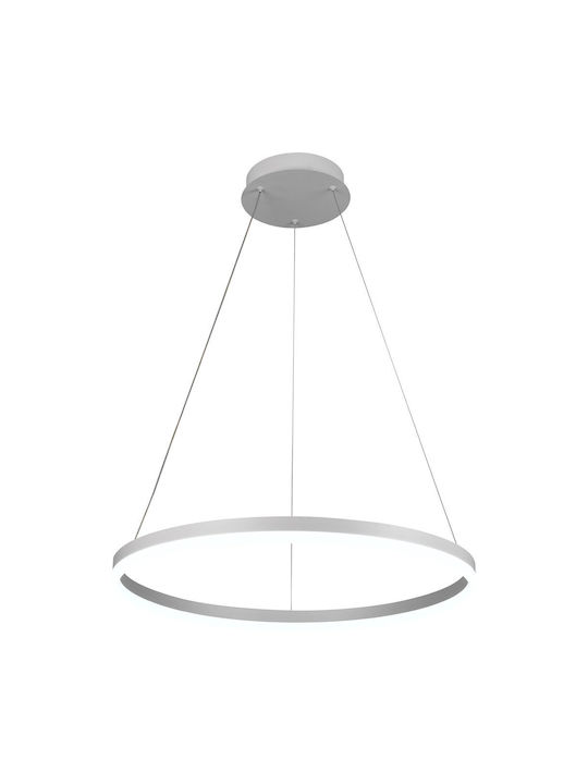 Lightex Caterina Lustră Alb 60x60cm.
