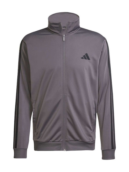 Training Tracksuit Glossy with Elastic Gray