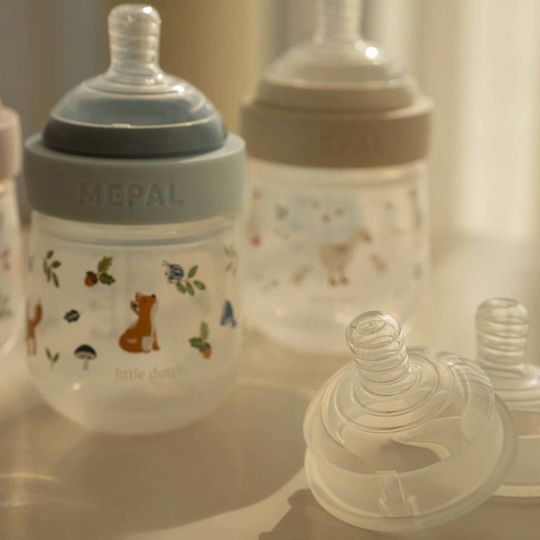 Mepal Silicone Small Flow Bottle Teats for 0+ Months 2 Pieces
