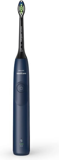 Philips Sonicare 5300 Ηλεκτρική Οδοντόβουρτσα με Αισθητήρα Πίεσης Navy Μπλε
