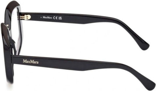 Max Mara Rame Ochelari Pentru Femei Acetat Negru MM 5131-B 001