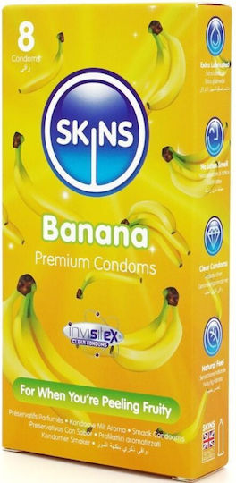 Skins Προφυλακτικά Premium 8τμχ Natural