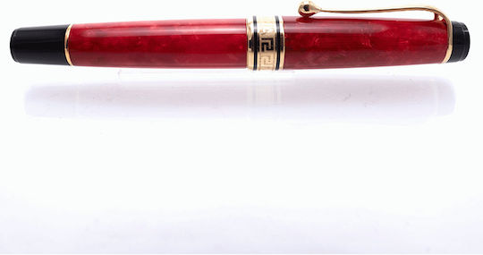 Aurora Anniversary Fountain Pen Red with Blue Ink
