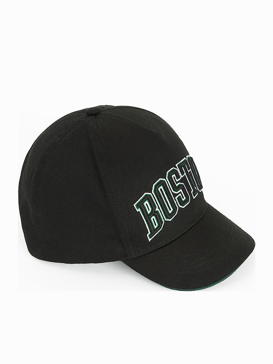 Cool Club Παιδικό Καπέλο Jockey Boston Μαύρο