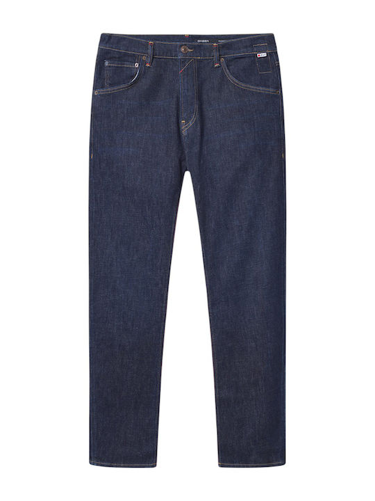 Men's Jeans Pants with Loose Tapered Fit Blue