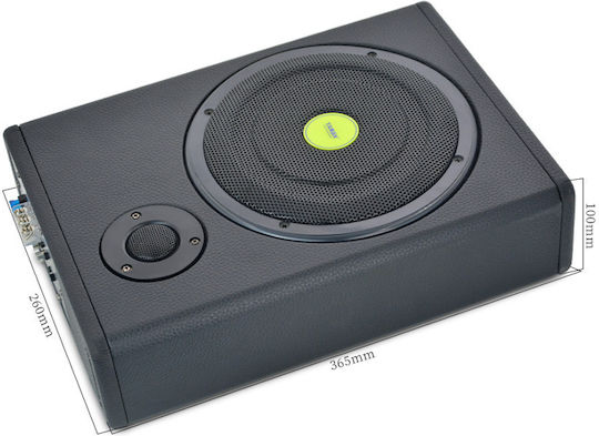 Самозахранващ Автомобилен Субуфер 8" 150W RMS