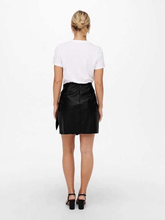 Leder Mini Rock Black