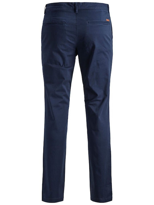 Trousers Chino in Slim Fit Navy Blazer