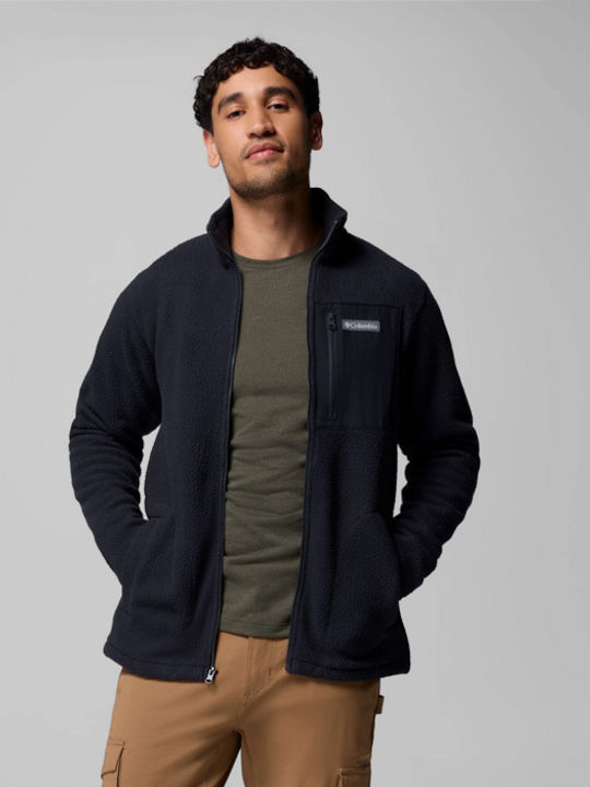 Ridge Ανδρική Ζακέτα Fleece Μαύρη