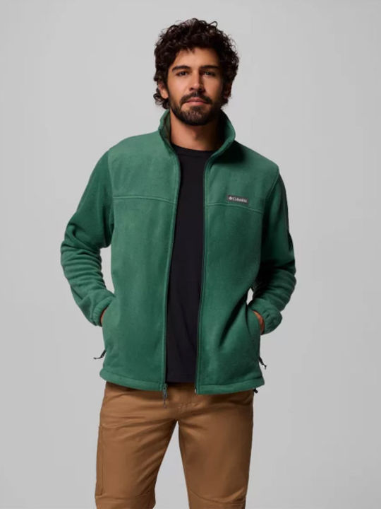 Steens Mountain Full Men's Fleece Cardigan Green