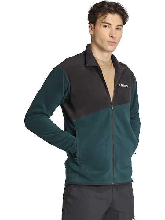 Terrex Ανδρική Ζακέτα Fleece Aurora Ivy/black