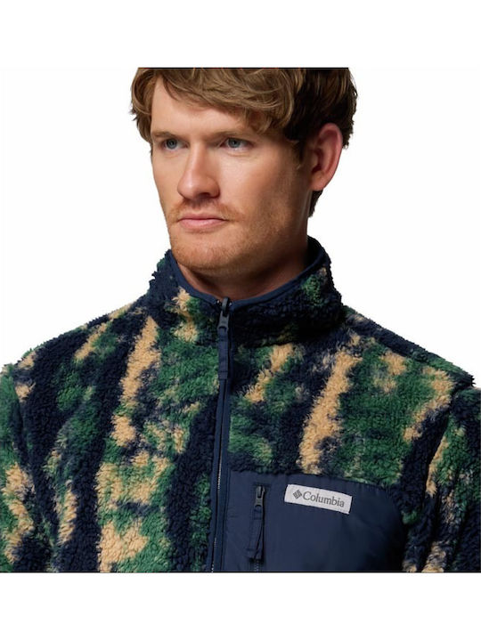 Winter Pass Men's Cardigan Blue