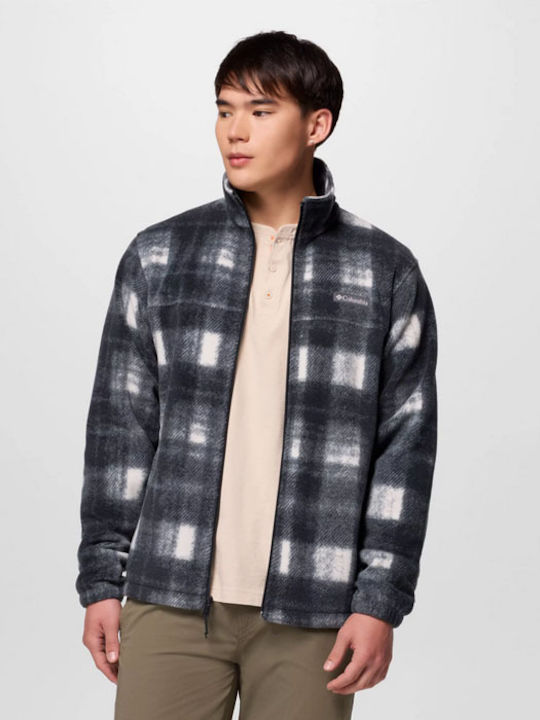 Steens Mountain Men's Fleece Cardigan Gray