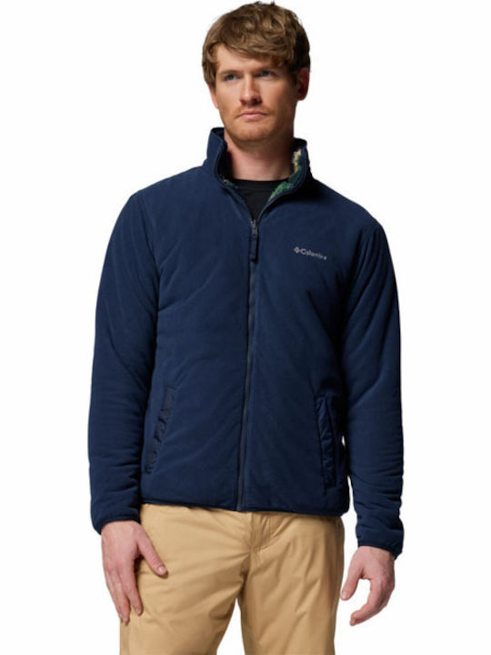 Winter Pass Men's Cardigan Blue