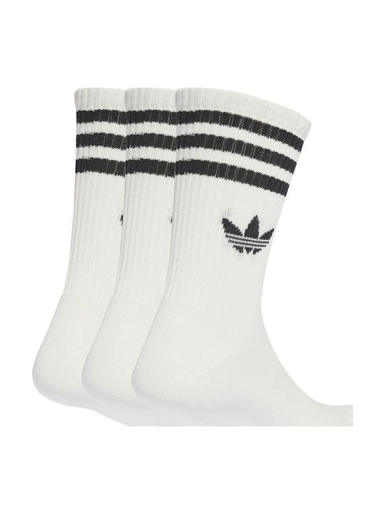 adidas 3-stripes Athletic Socks White adidas 3-stripes Athletic Socks White