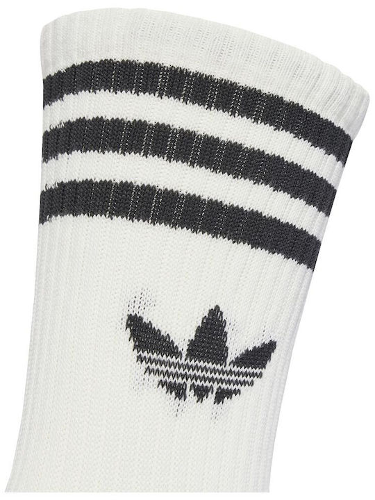 adidas 3-stripes Șosete Sportive Albe 3 perechi