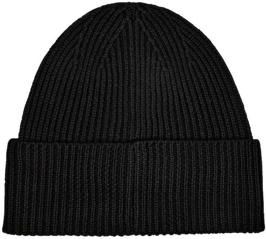 Beanie Feminin Căciulă Tricotat în culoarea Negru