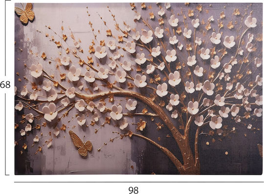 HomeMarkt Gobi Painting on Canvas 98x68cm
