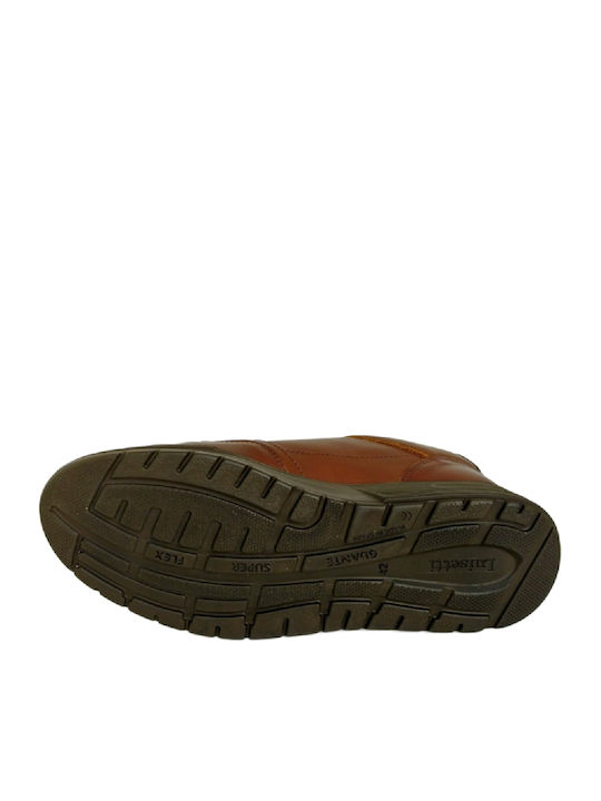 Men's Leather Casual Shoes Tabac Brown