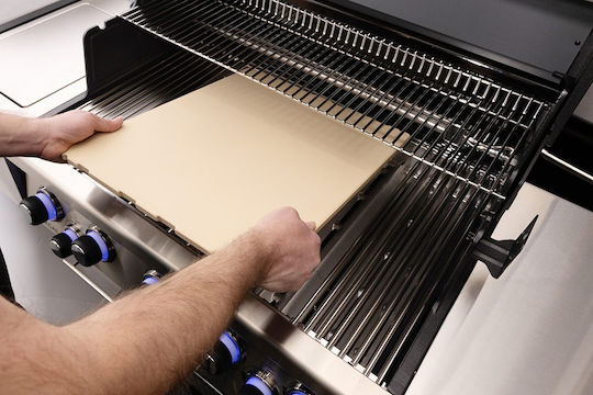 Broil King Πλάκα Ψησίματος Πίτσας Πέτρινη 48.5x42εκ.