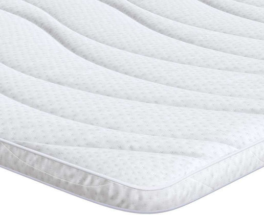 vidaXL Ανώστρωμα Ημίδιπλο Latex 120x200x3.5εκ.