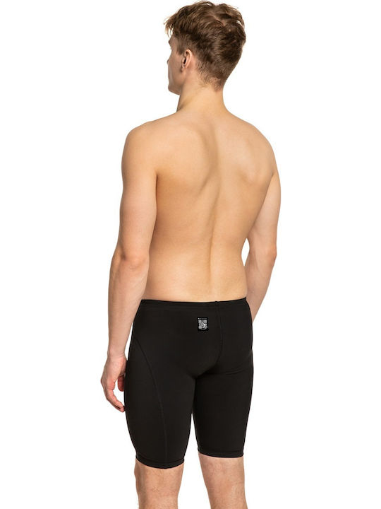 Mad Wave M025701 Bărbătesc Costum de Baie de Competiție Jammer pentru Înot Negru
