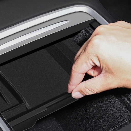 Organizator Consolă Centrală Tesla Model 3/y 2019-23 Negru