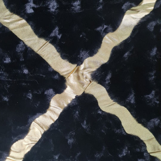 Din blană Black-Gold