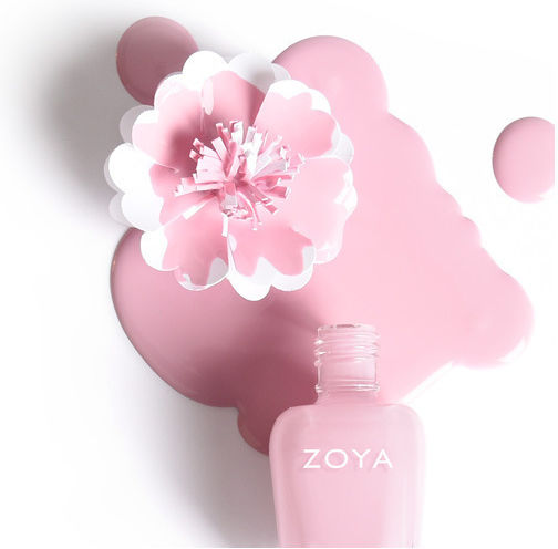 Zoya Glossy Top Coat Lang anhaltende Schnelltrocknende Rosa Gwen 15ml