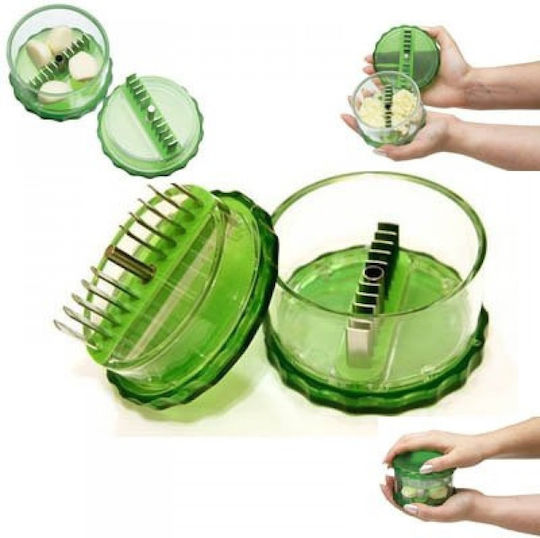 Garlic Chopper Garlic Pro 10 Steel Blades Green