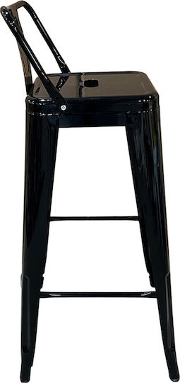 Hocker Bar Molero Black 43x43x94cm