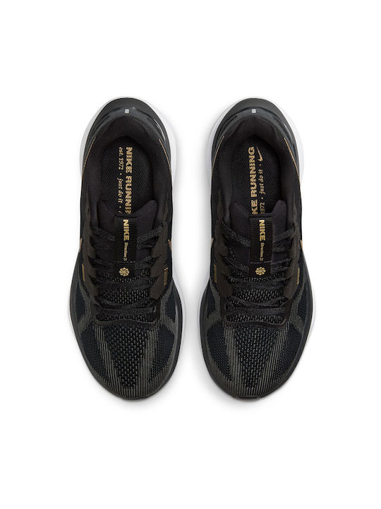 Air Zoom Structure 25 Damen Sportschuhe Laufen Schwarz