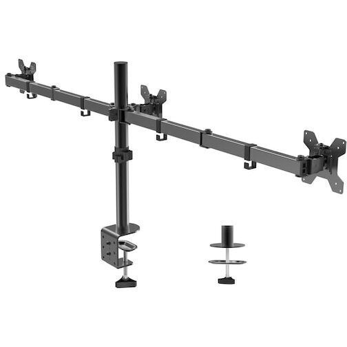 Blackmount MENG03 Halterung Auf dem Schreibtisch für 3 Monitore bis 27" mit Arm