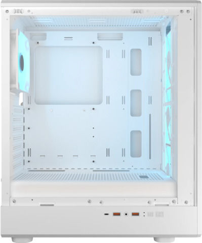 Cougar Airface Pure Pro Gaming Midi Tower Κουτί Υπολογιστή με RGB Φωτισμό Λευκό