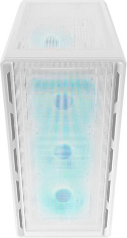 Cougar Airface Pure Pro Gaming Midi Tower Κουτί Υπολογιστή με RGB Φωτισμό Λευκό