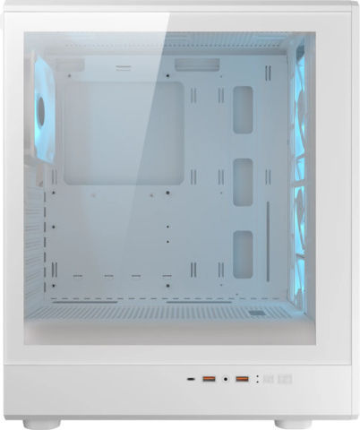 Cougar Airface Pure Pro Gaming Midi Tower Κουτί Υπολογιστή με RGB Φωτισμό Λευκό