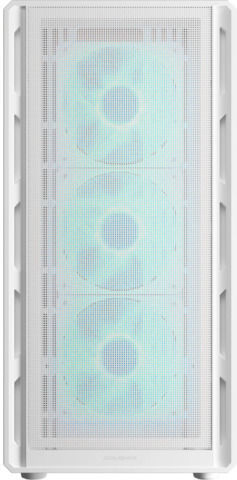 Cougar Airface Pure Pro Gaming Midi Tower Κουτί Υπολογιστή με RGB Φωτισμό Λευκό