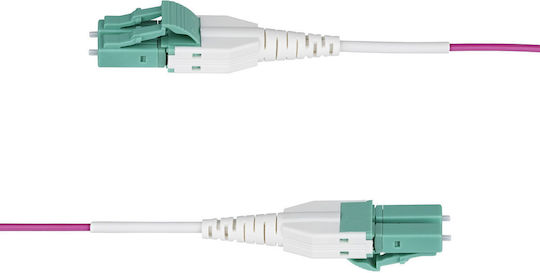 StarTech Cablu De Rețea Cu Fibră Optică LC-LC 10m Violet