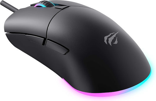 Havit SK487L RGB Gaming Ποντίκι 8000 DPI Μαύρο