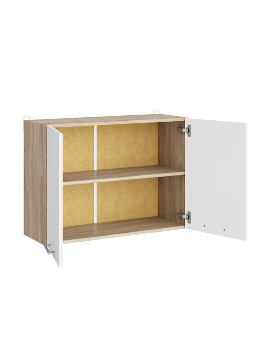 Cabinet Wall Sonoma Oak, Alba 80x30x58cm