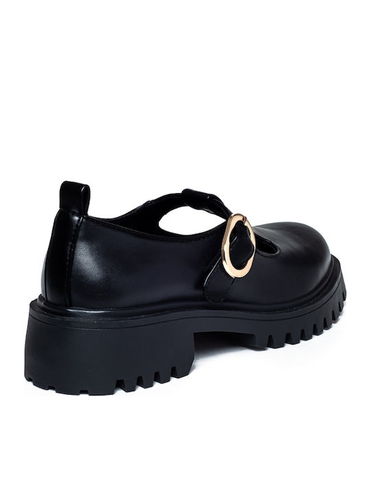 Damen Mokassins in Schwarz Farbe