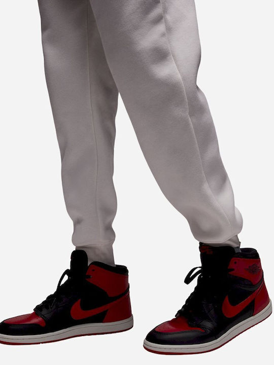 Sweatpants with Elastic Beige